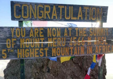 3-Day Mount Meru Climb